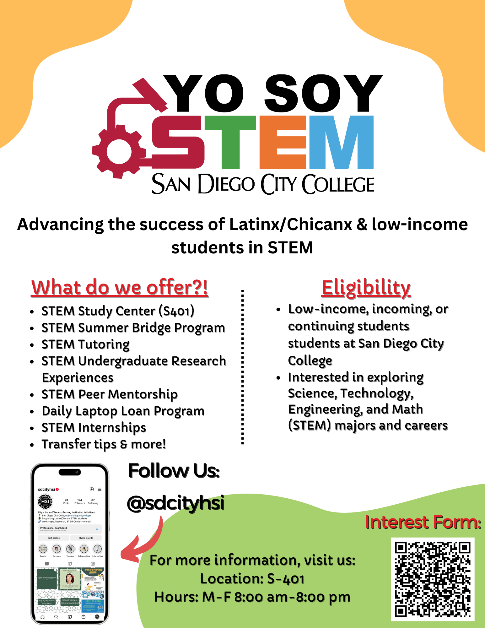 services YoSoySTEMServicesandEligibility