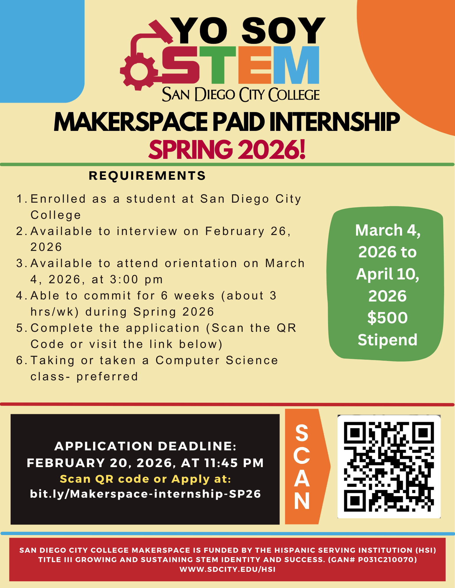 makerspace internship makerspace internship