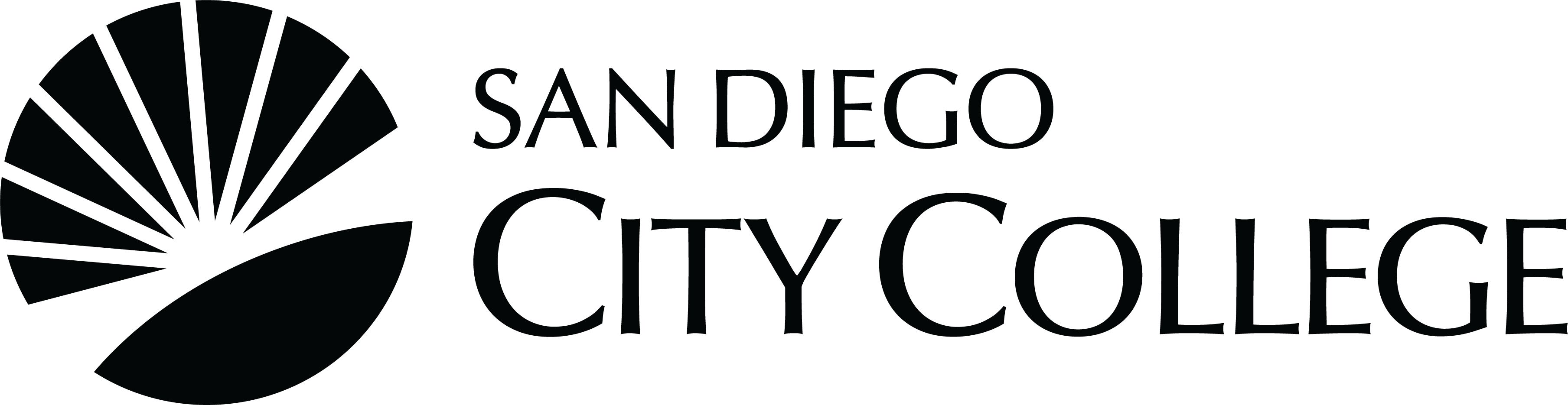 Logo of City College and District Black