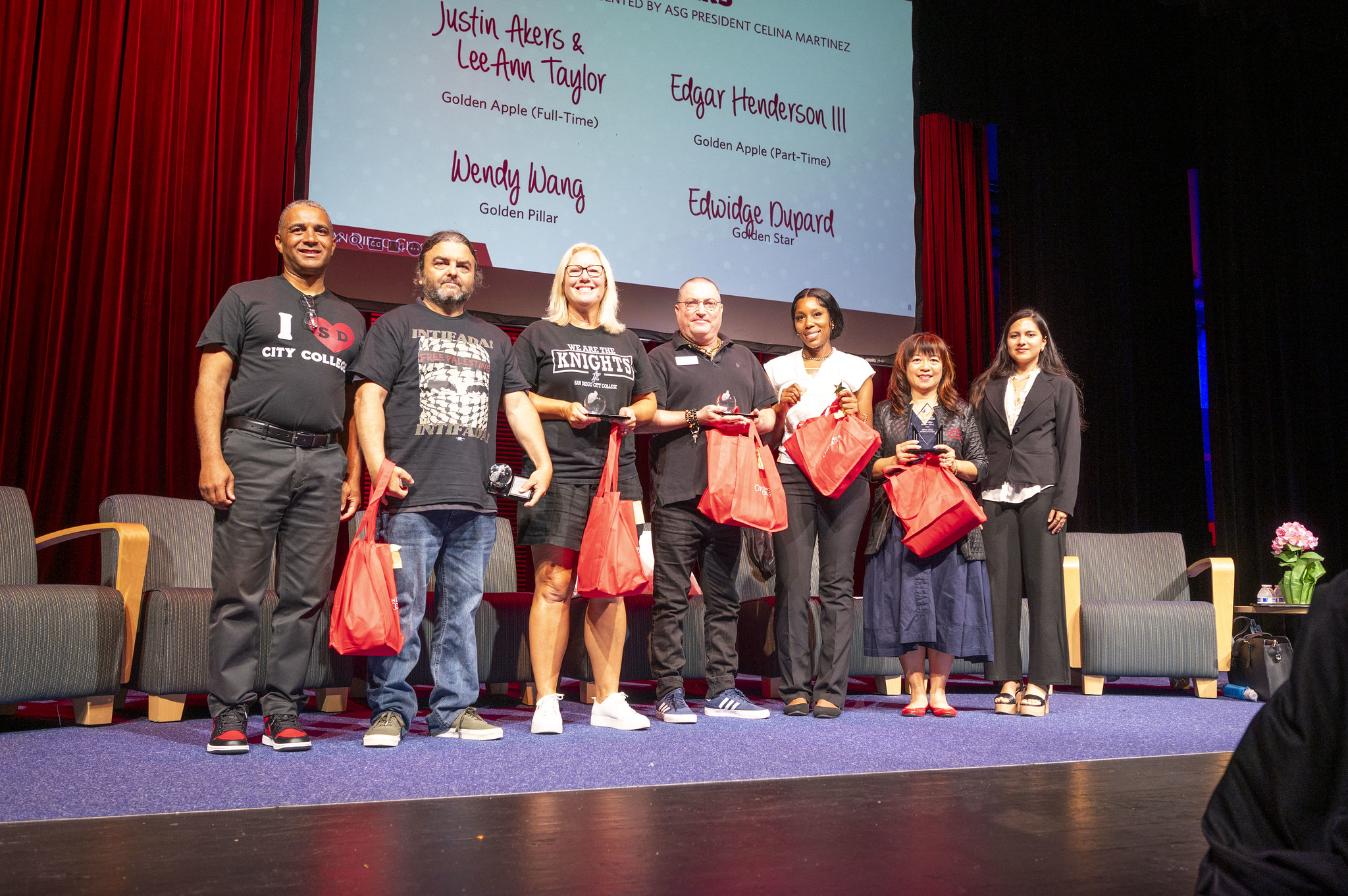 Honoring Golden Award Recipients