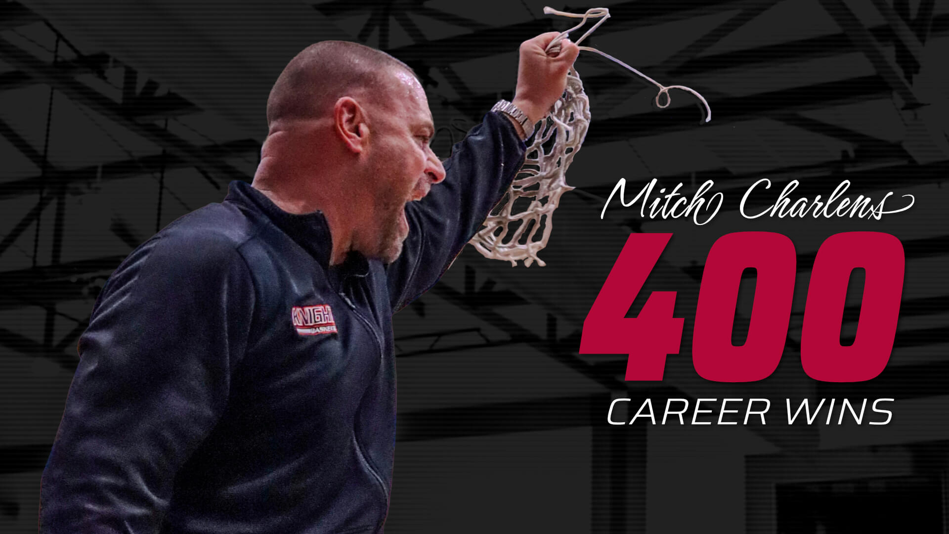 Micth Charlens 400th win flyer