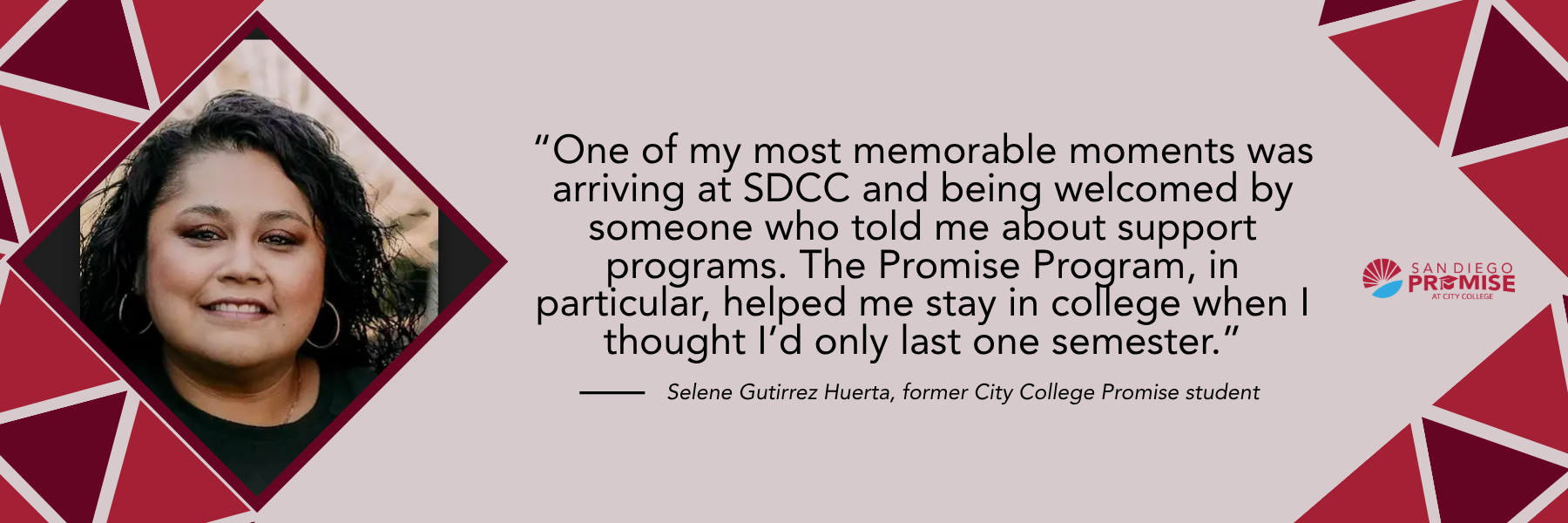 Promise student testimony - Selene Gutierrez 2425
