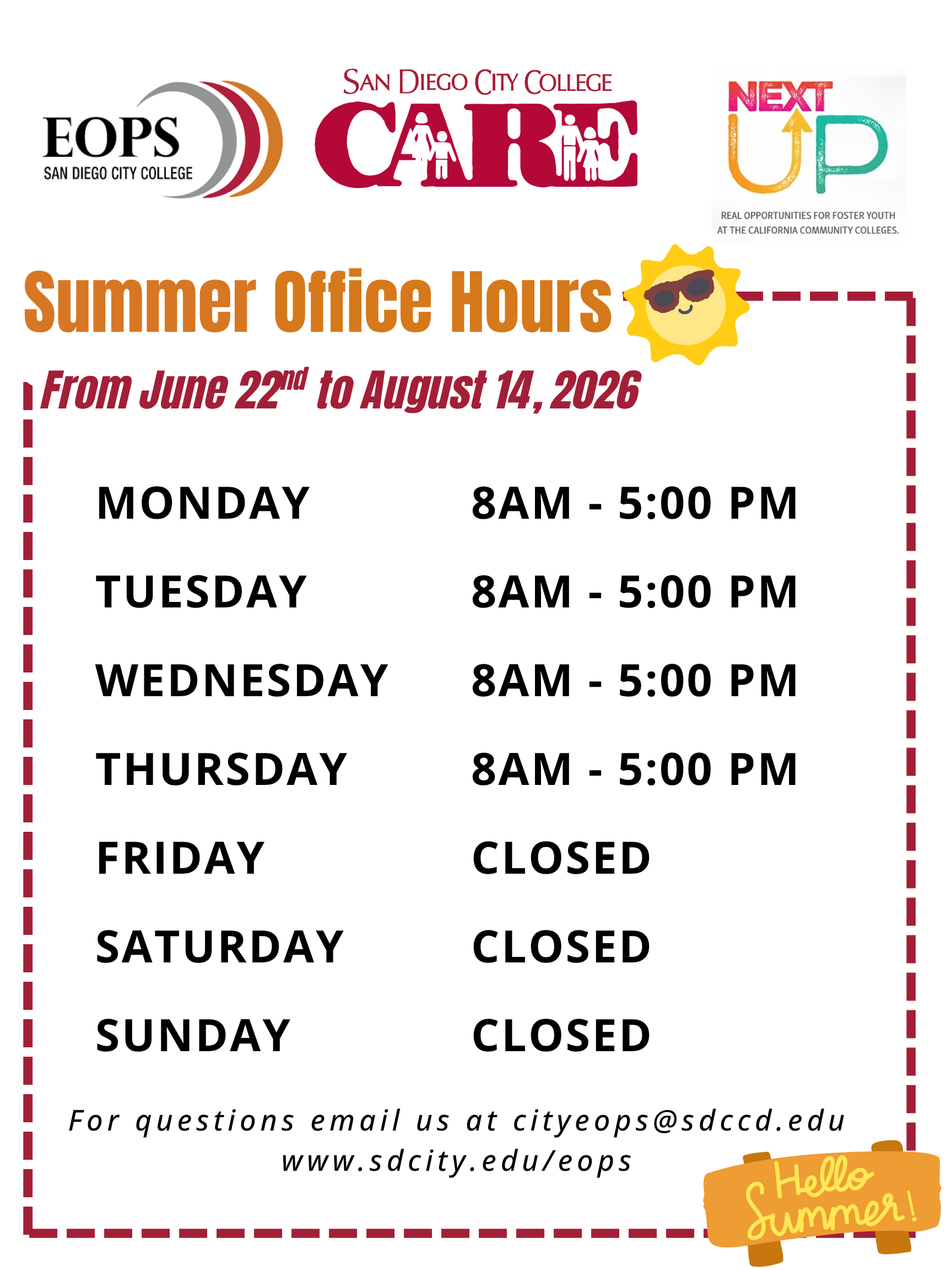 office hours