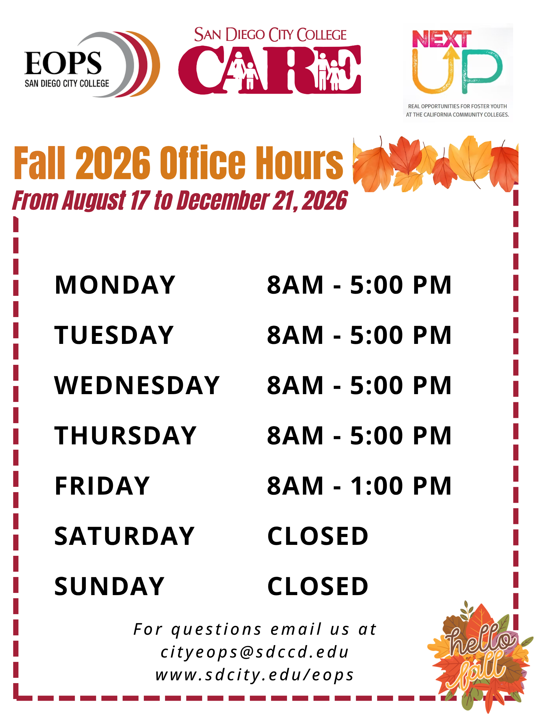 Office hours